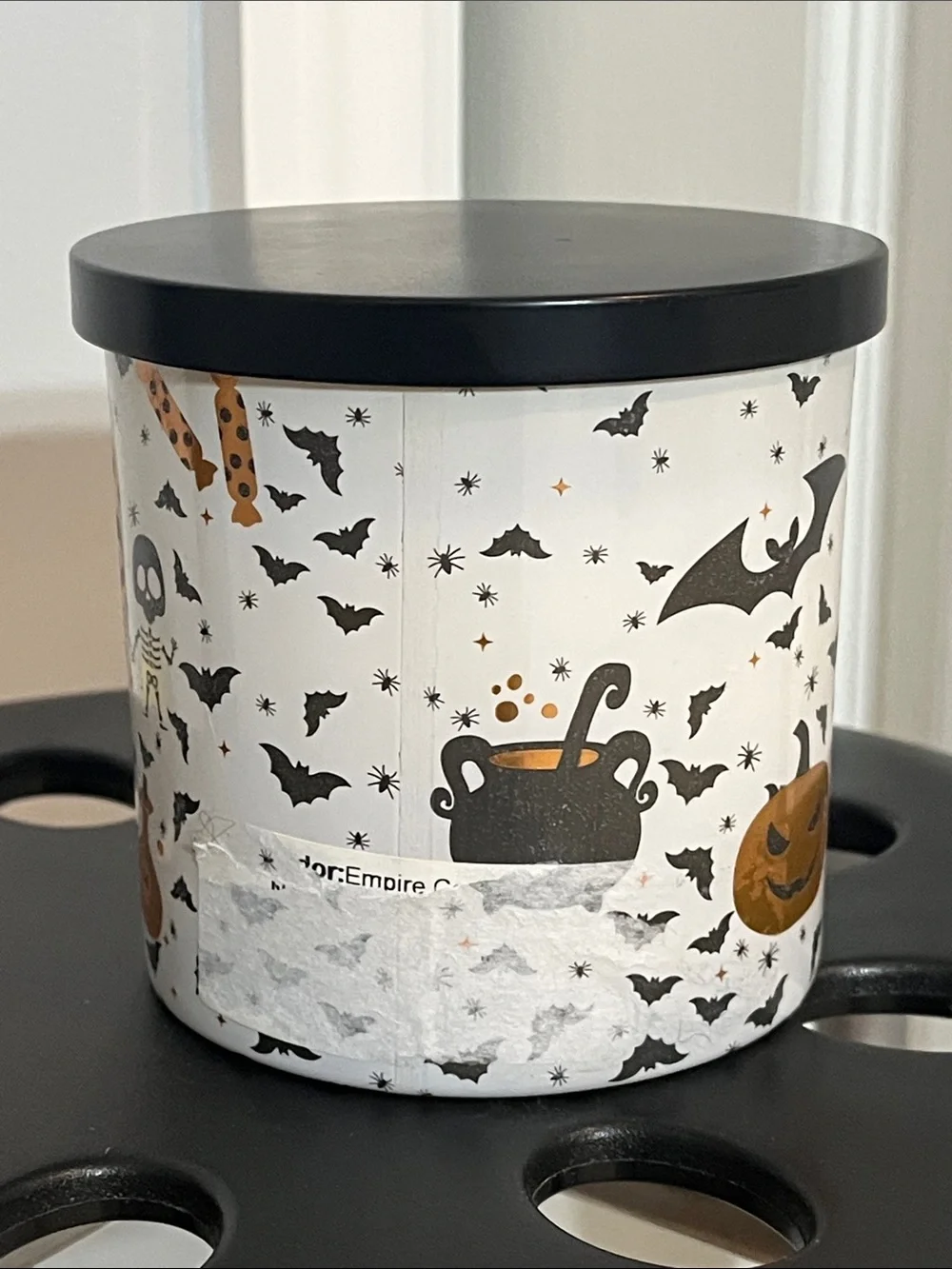 Happy Halloween Pumpkin Spice 12-oz. 3-wick Candle Jar from Celebrate Together